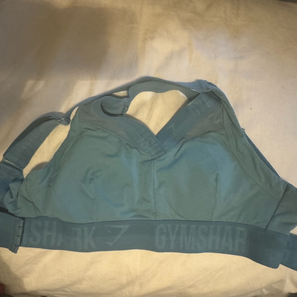 Blue Gymshark Sports bra